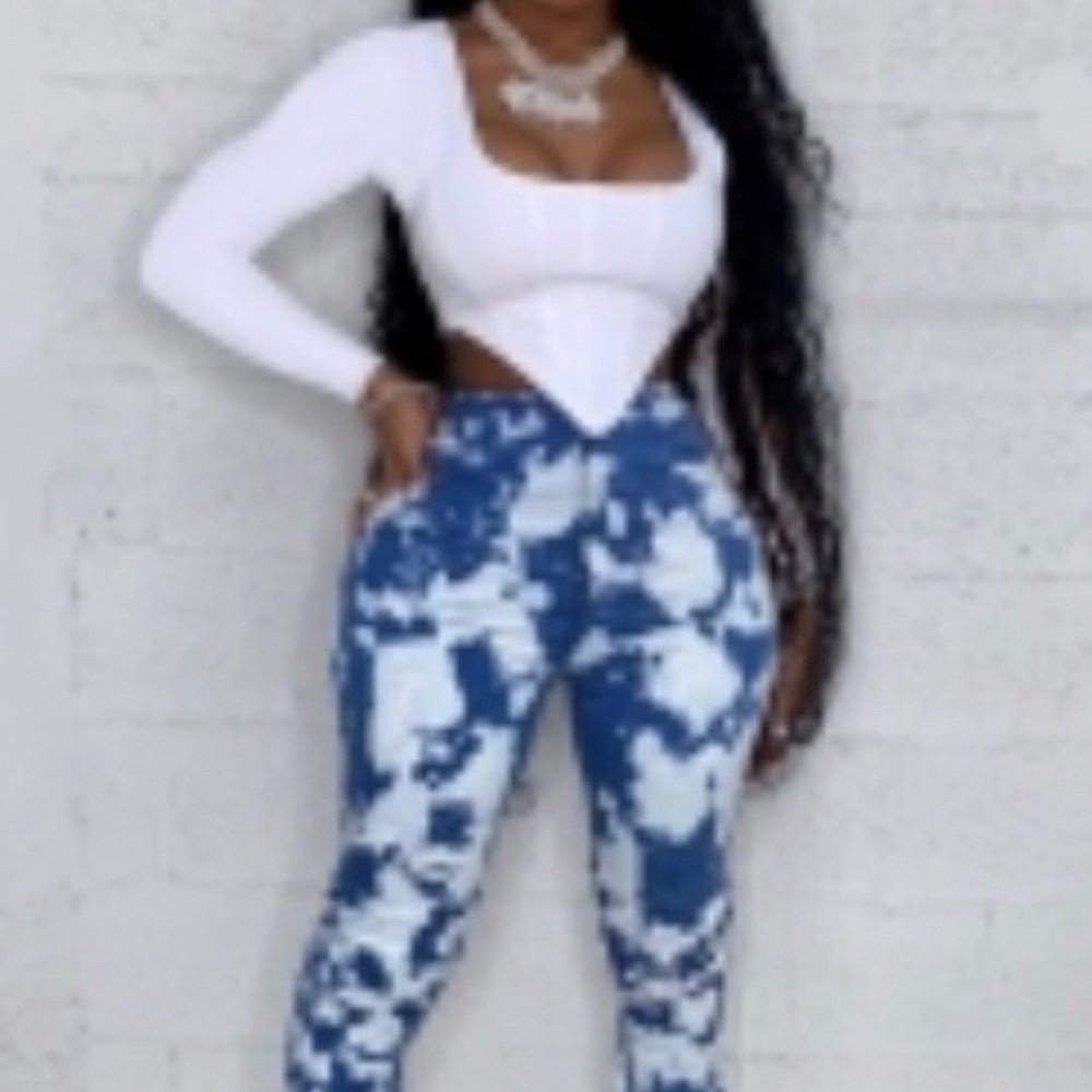 Two piece jegging and shirt set